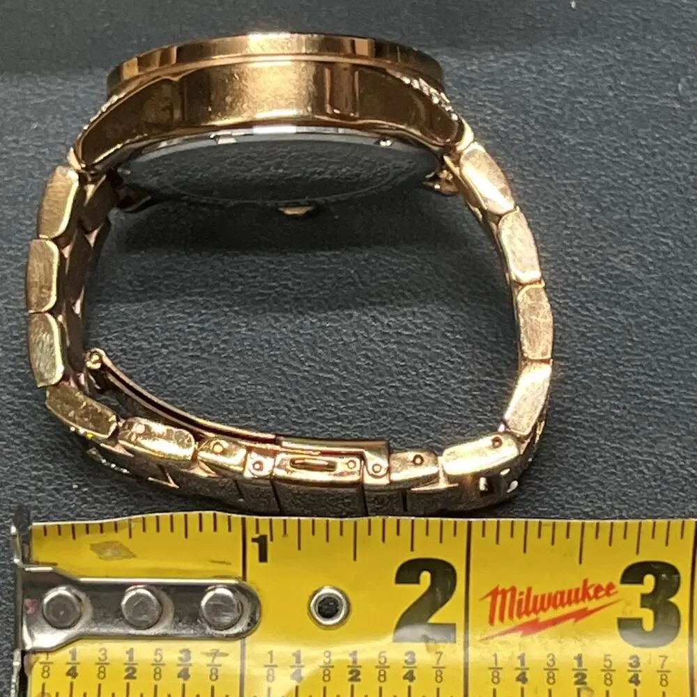 Michael Kors MK6452 Wren Rose Gold Pave Glitz StainlessSteel Women's Wrist Watch